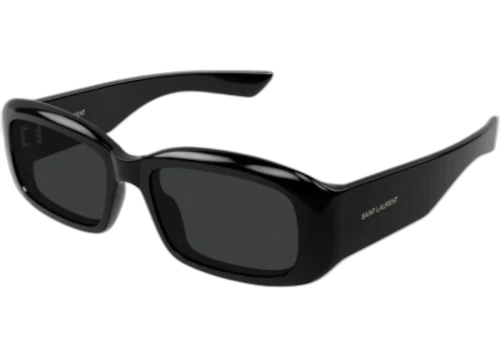 Saint Laurent Square Sunglasses Black Black Black/-Black (SL 809-001)