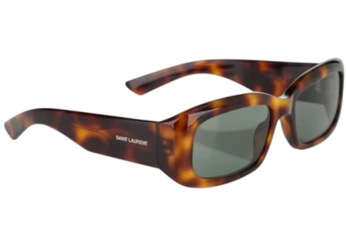 Saint Laurent Square Sunglasses Havana Havana Grey/-Grey (SL 809-002)