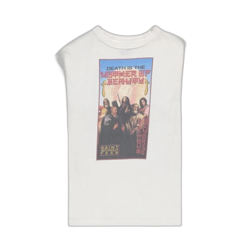 Saint Michael Without Fear T-Shirt 'White'