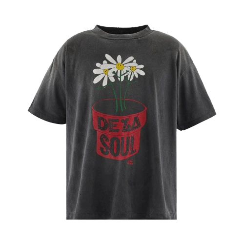 SAINT Mxxxxxx x De La Soul Tee 'Washed Black'