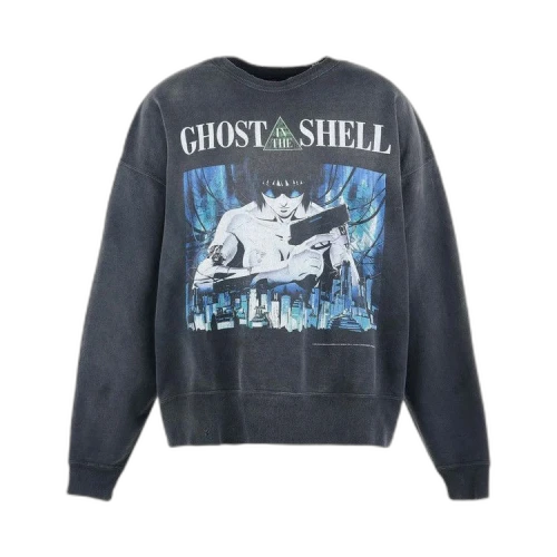 SAINT Mxxxxxx x Ghost in the Shell Crewneck Sweatshirt 'Black'