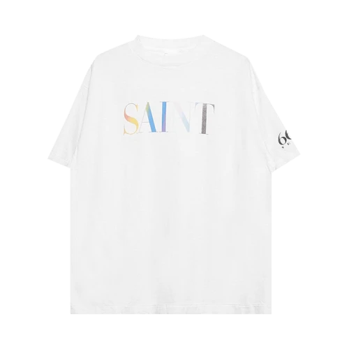 SAINT Mxxxxxx Rainbow Saint Short-Sleeve T-Shirt 'White'