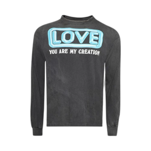 SAINT Mxxxxxx Love Long-Sleeve Tee 'Black'