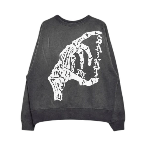 SAINT Mxxxxxx Bone Saint Crewneck Sweatshirt 'Black'