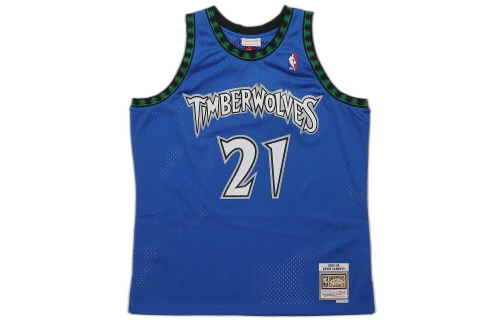Mitchell Ness Basketball Jersey Unisex Royal Blue