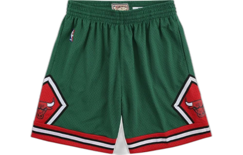 Mitchell & Ness NBA Swingman Shorts Chicago Bulls 2008-09 'Green Red'