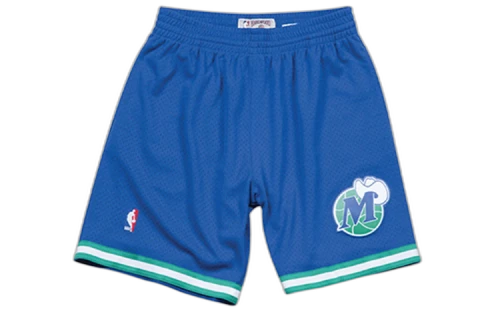 Mitchell & Ness NBA Swingman Shorts Dallas Mavericks Road 1998-99 'Blue Green'