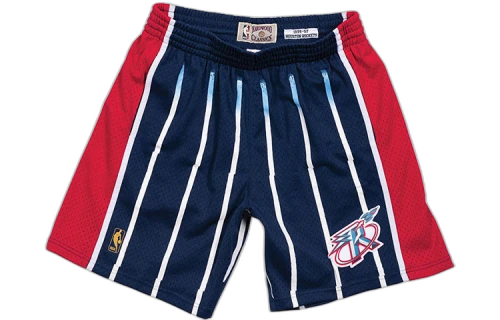 Mitchell & Ness NBA Swingman Shorts Houston Rockets Road 1996-97 'Navy White'