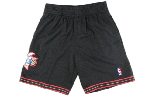 Mitchell & Ness NBA Swingman Shorts Philadelphia 76ers Road 2000-01 'Black'