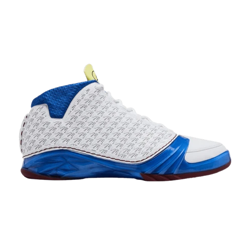 Air Jordan 23 'White Blue Maroon' Sample
