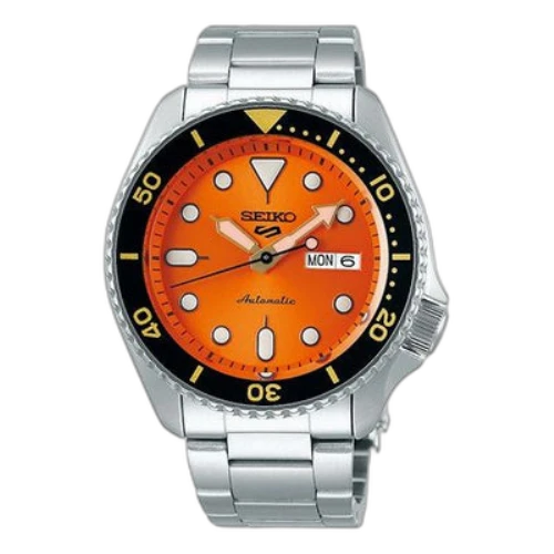 SEIKO No. 5 Japan Mechanical Sports 'Orange Silver'