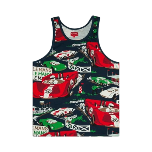 Supreme Lemans Tank Top 'Navy'