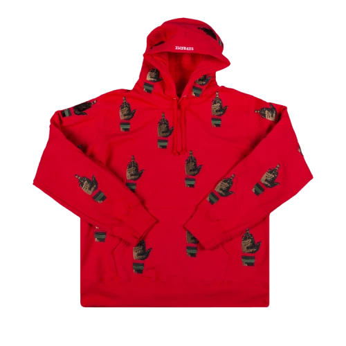 Supreme Dead Kennedy Hooded Sweatshirt 'Red'