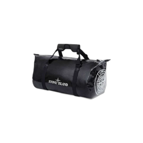 Supreme x Stone Island Ortlieb PVC Duffle Bag 'Black'