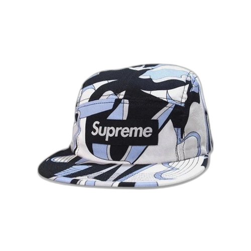 Supreme Abstract Camp Cap 'Black'