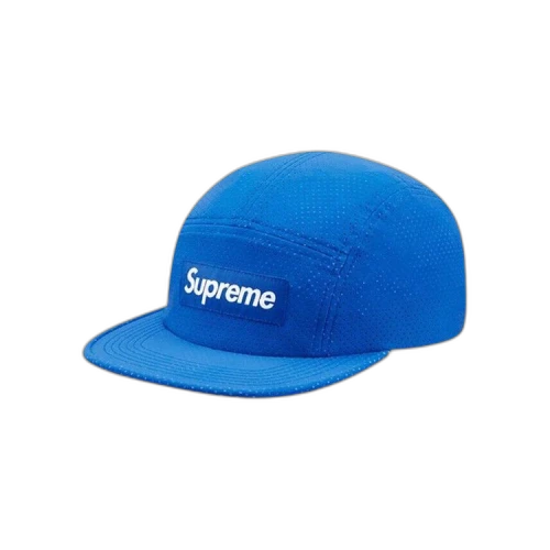 Supreme Perforated Reflective Camp Cap 'Royal'