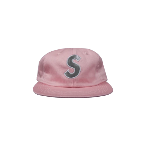 Supreme 3M Reflective S Logo 6-Panel 'Pink'