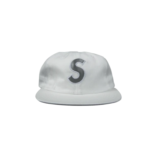 Supreme 3M Reflective S Logo 6-Panel 'White'