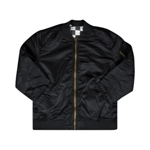Supreme Reversible Checkered MA-1 'Black'