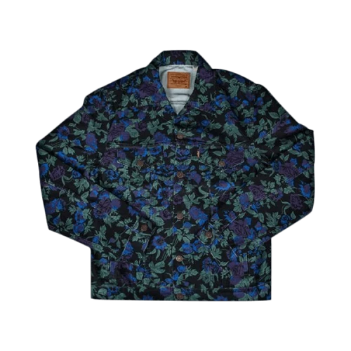 Supreme x Levi's Roses Trucker Jacket 'Black'