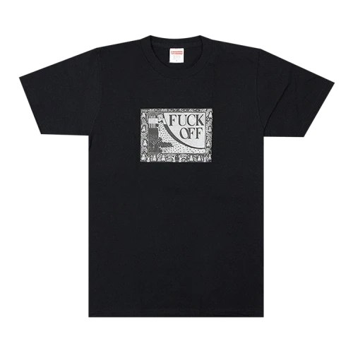 Supreme Fuck Off Tee 'Black'