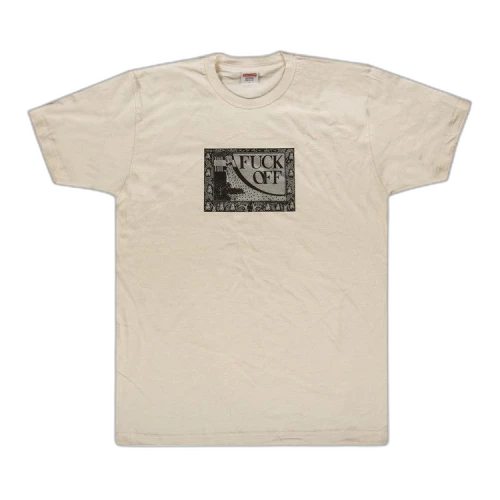 Supreme Fuck Off T-Shirt 'Natural'