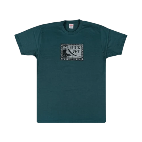 Supreme Fuck Off T-Shirt 'Slate'