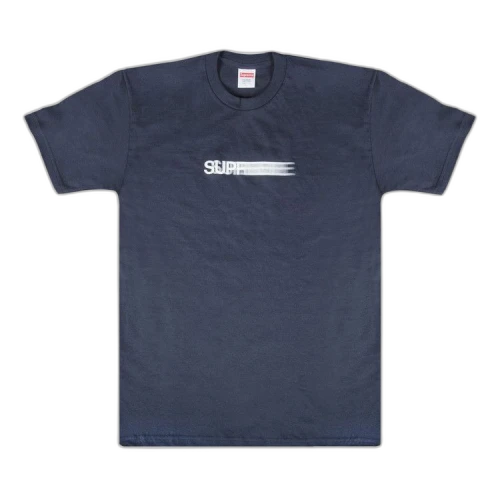 Supreme Motion Logo T-Shirt 'Navy'