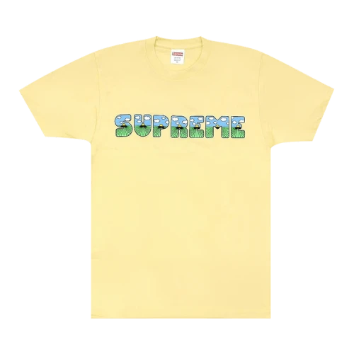 Supreme The Shit Tee 'Light Yellow'