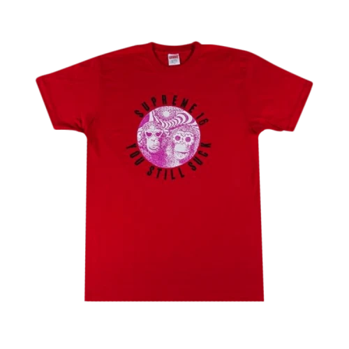Supreme You Still Suck T-Shirt 'Red'