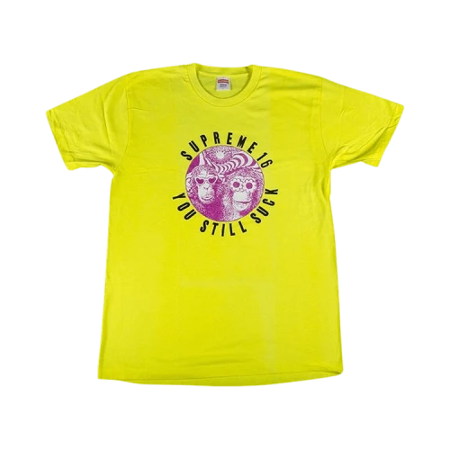 Supreme You Still Suck T-Shirt 'Yellow'