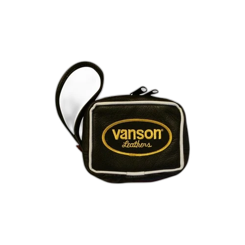 Supreme x Vanson Leather Wrist Bag 'Black'