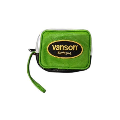 Supreme x Vanson Leather Wrist Bag 'Green'