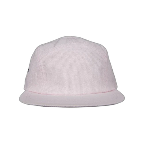 Supreme x Lacoste Pique Knit Camp Cap 'Pink'