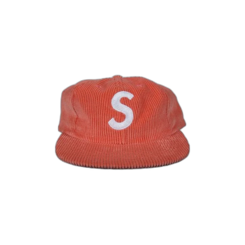 Supreme Corduroy S Logo 6-Panel 'Peach'