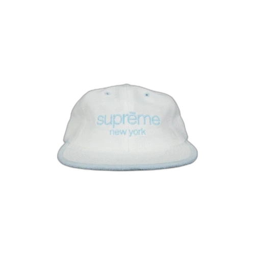 Supreme Terry Classic Logo 6-Panel 'White'
