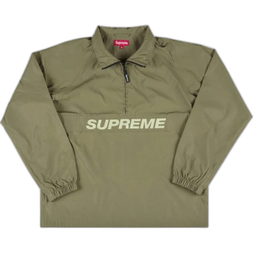 Supreme Reflective Half Zip Pullover 'Gold'