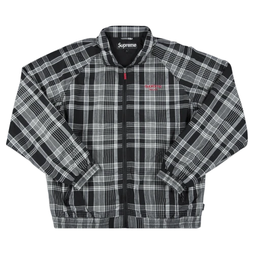 Supreme Madras Track Jacket 'Black'