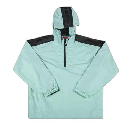 Supreme Sleeve Tape Anorak 'Aqua'