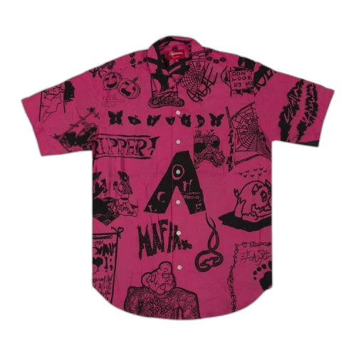 Supreme Dream Rayon Shirt 'Raspberry'