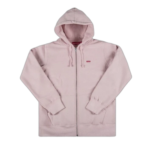 Supreme Small Box Zip Up Sweat 'Pink'