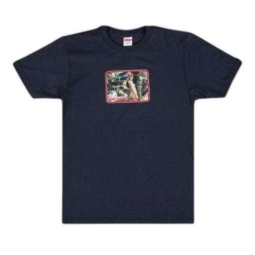 Supreme Girl T-Shirt 'Navy'