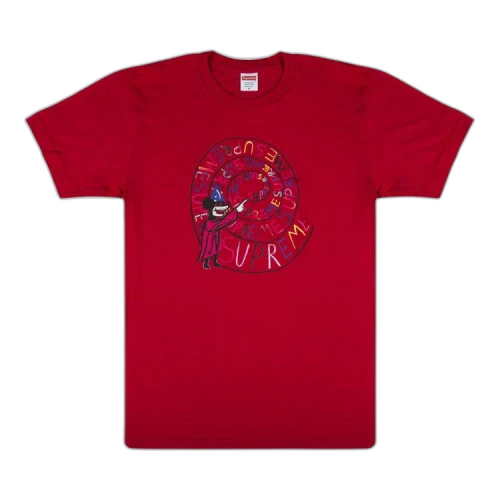 Supreme Joe Roberts Swirl T-Shirt 'Red'