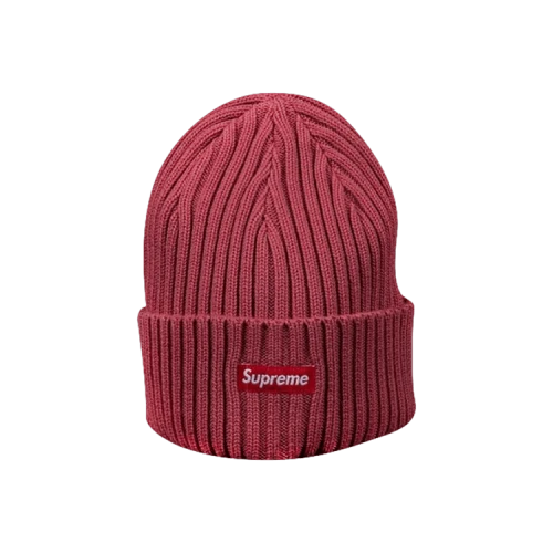 Supreme Overdyed Ribbed Beanie 'Magenta'