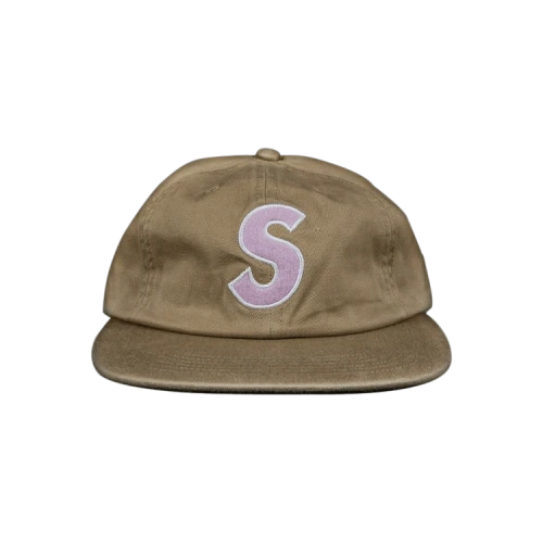 Supreme Felt S-Logo 6-Panel Cap 'Tan'