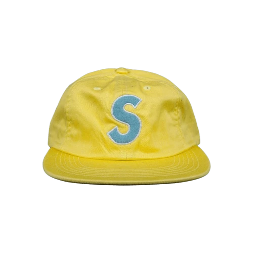 Supreme Felt S-Logo 6-Panel Cap 'Yellow'