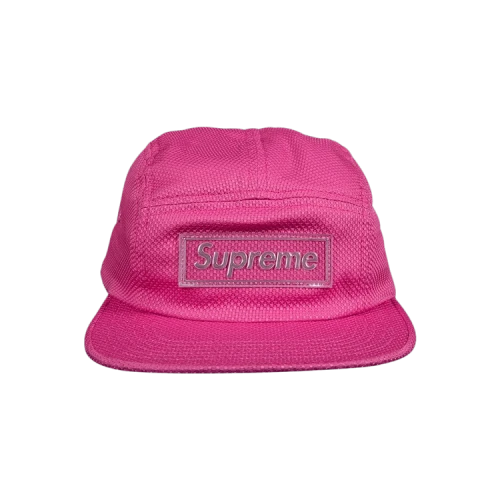 Supreme Nylon Pique Camp Cap 'Pink'