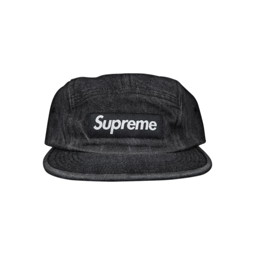 Supreme Denim Camp Cap 'Black'