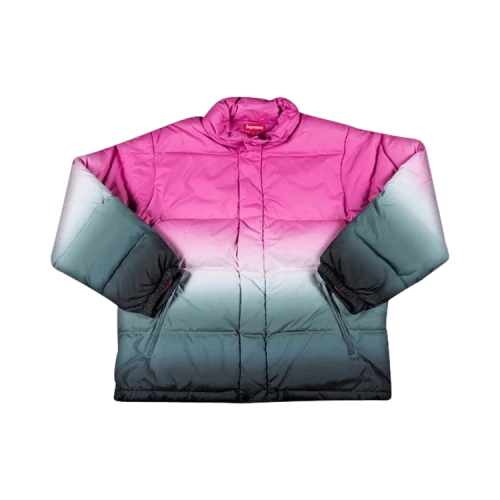 Supreme Gradient Puffy Jacket 'Pink'