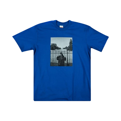 Supreme x Undercover x Public Enemy Whitehouse T-Shirt 'Royal Blue'